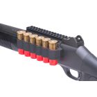 Mesa Tactical - SureShell Aluminio Carrier y Rail para Ben M4 (6-Shell, 12-GA, 5.5 in)